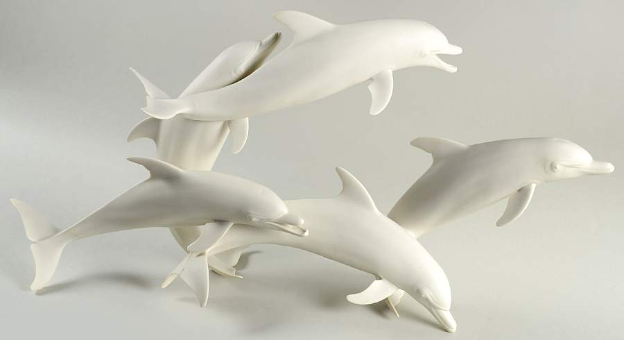 Sea Animals Dolphins-White - Boxed by Hutschenreuther-1