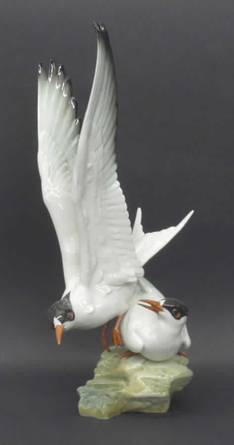 Gunther Granget Birds Sea Swallow Group - Boxed by Hutschenreuther-1