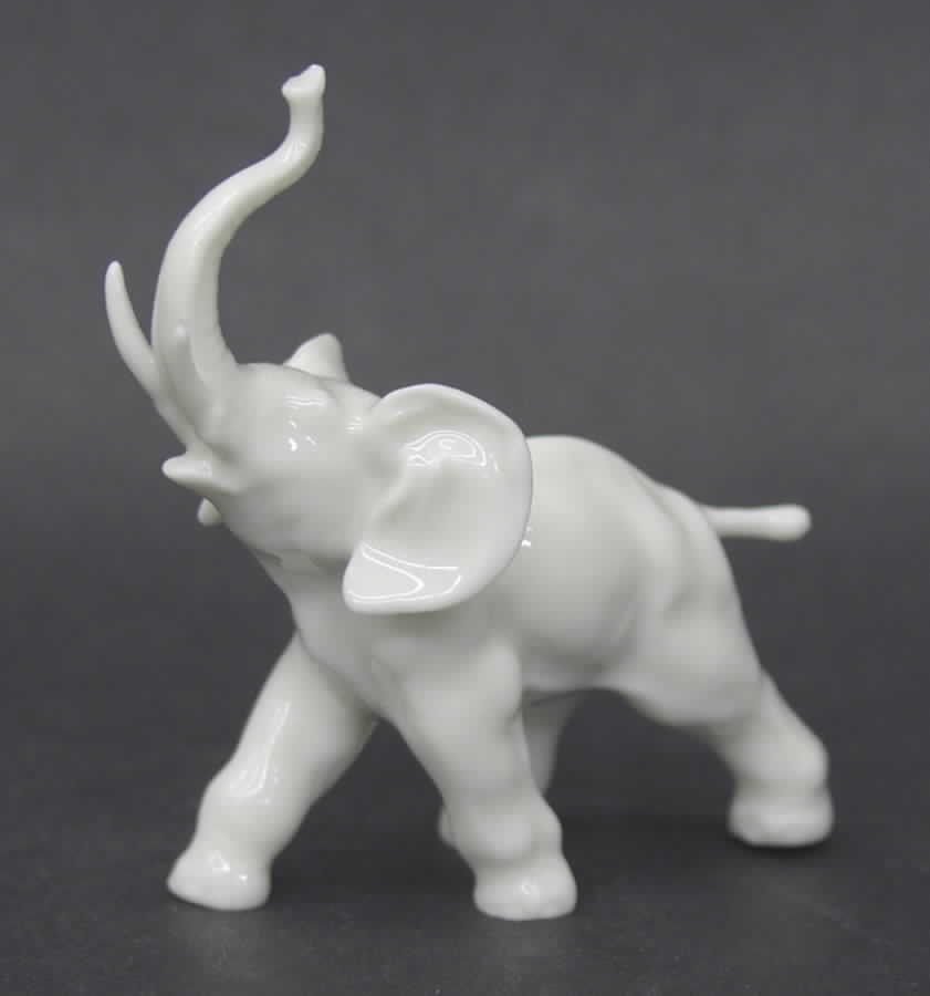 Wild Animals Elephant-White/Small - Boxed by Hutschenreuther-1