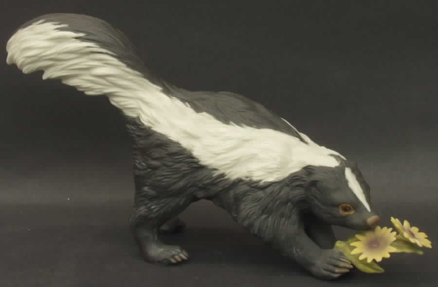 Animals (Wood-Forest) Striped Skunk - Boxed by Hutschenreuther-1