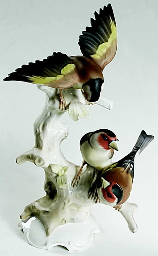 Birds Finch Group - Boxed by Hutschenreuther-1