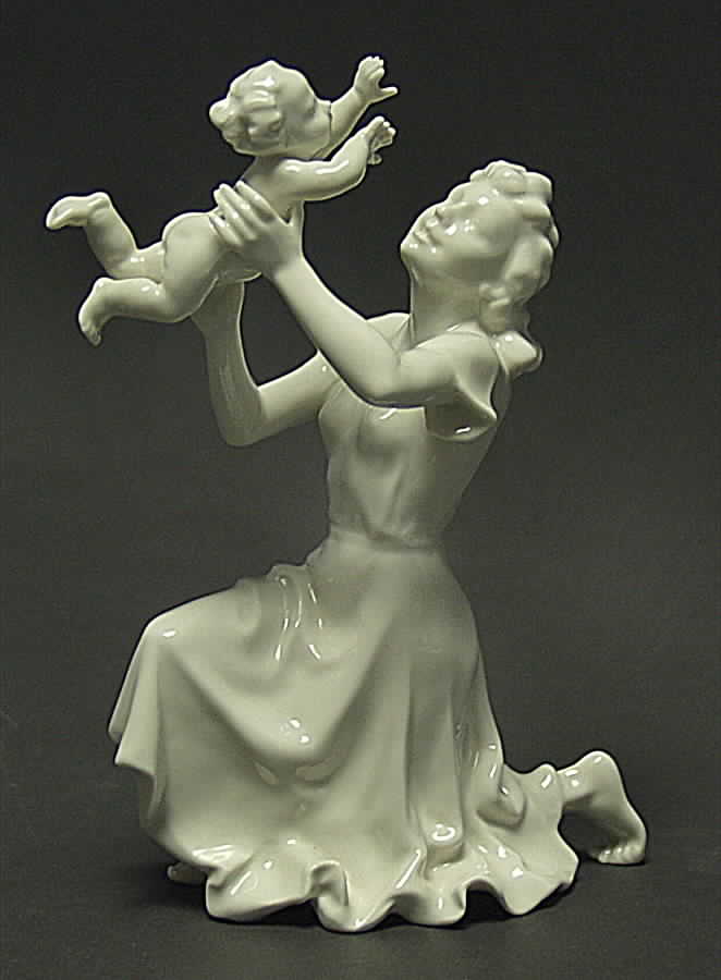 Men & Women Mother's Darling-White/No Base - With Box by Hutschenreuther-1