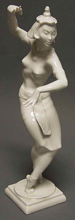 Dance Balinese Dancer-Female/White - Boxed by Hutschenreuther-1