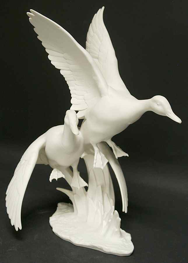 Birds Wild Ducks-White - No Box by Hutschenreuther-1