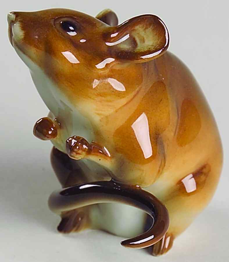 Animals (Wood-Forest) Mouse-Color/Glossy - Boxed by Hutschenreuther-1