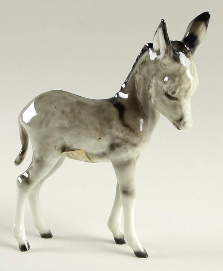 Animals-Farm Donkey-Standing - Boxed by Hutschenreuther-1