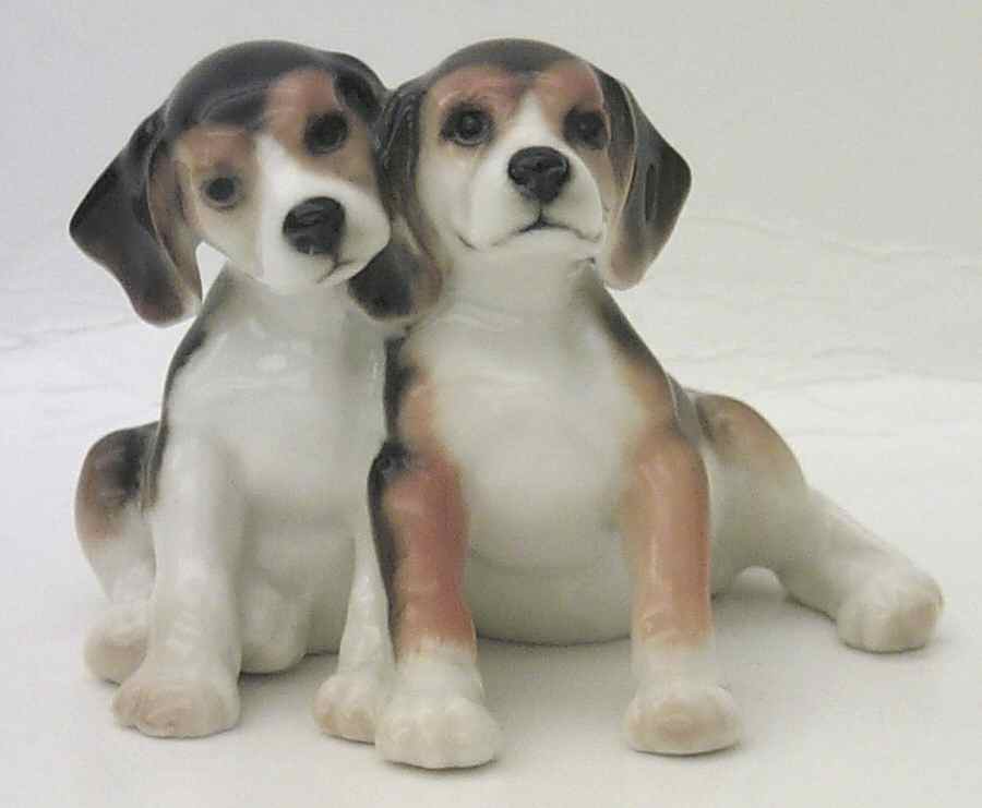 Dogs Young Beagles - Boxed by Hutschenreuther-1