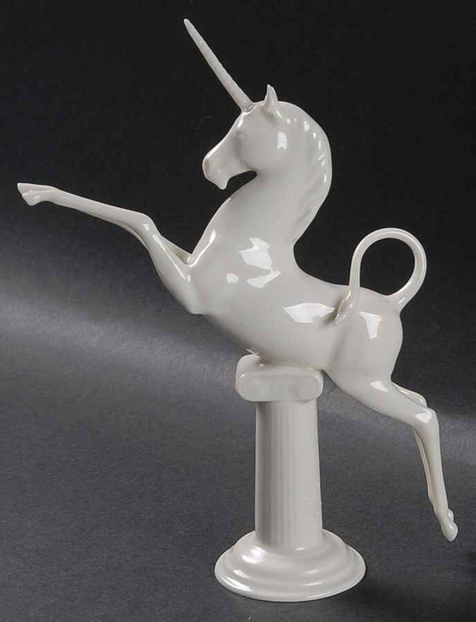Mythology-Fantasy Unicorn-White - Boxed by Hutschenreuther-1