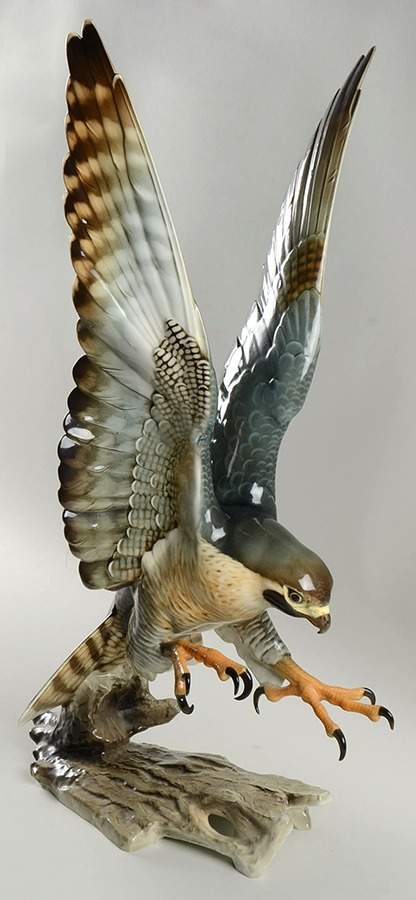 Birds Peregrine Falcon - Boxed by Hutschenreuther-1