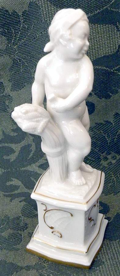 Cherubs-Angels Cherub With Wheat-Autumn - Boxed by Hutschenreuther-1