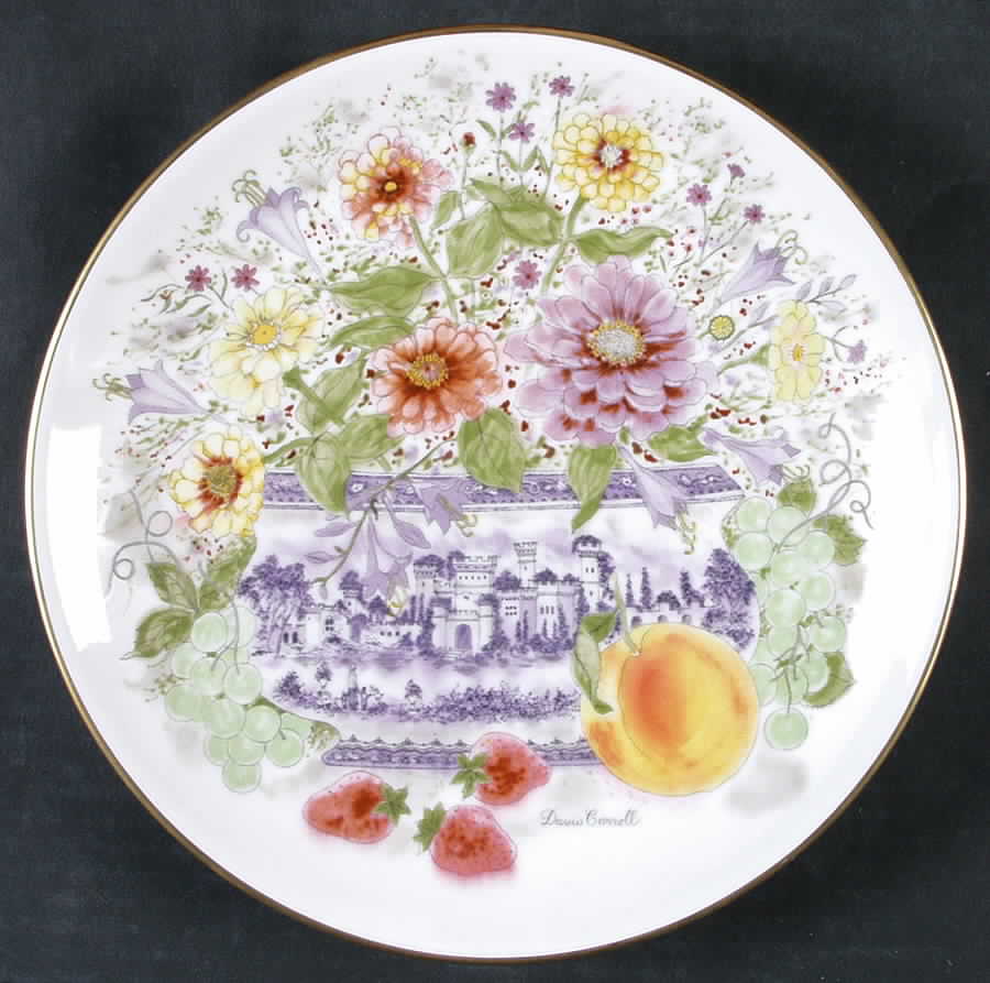 Floral Heirlooms Zinnias In Sugar Bowl - No Box by Hutschenreuther-1