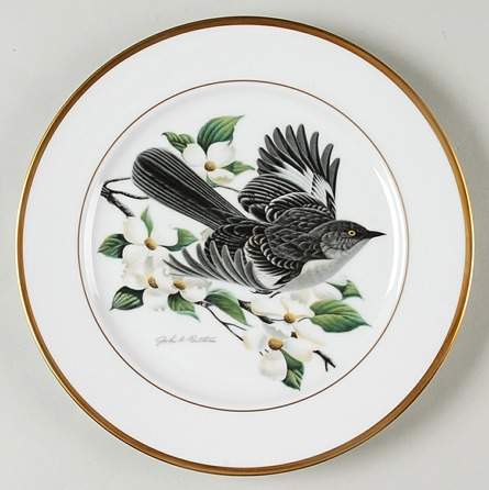 Ruthven Songbirds Mockingbird - No Box by Hutschenreuther-1