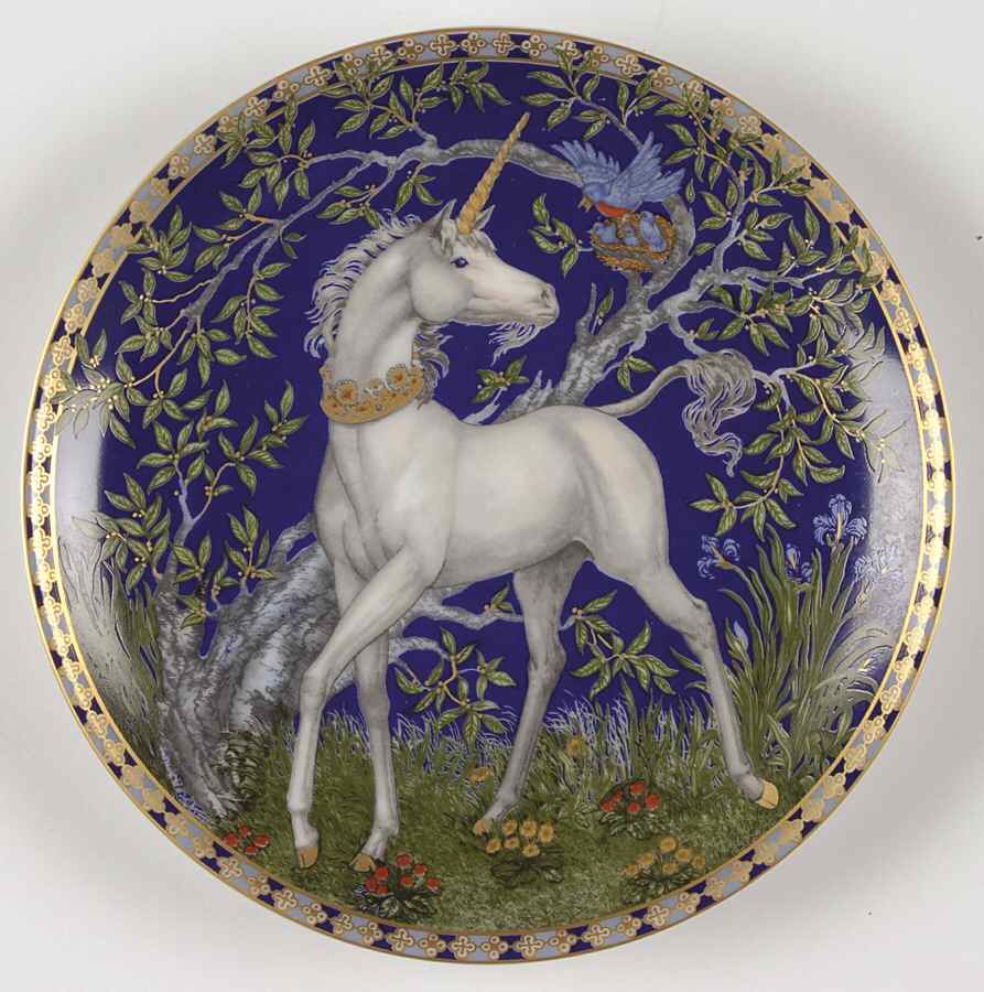 Unicorn In Dreamers Garden The Sound Of Melodies - No Box by Hutschenreuther-1
