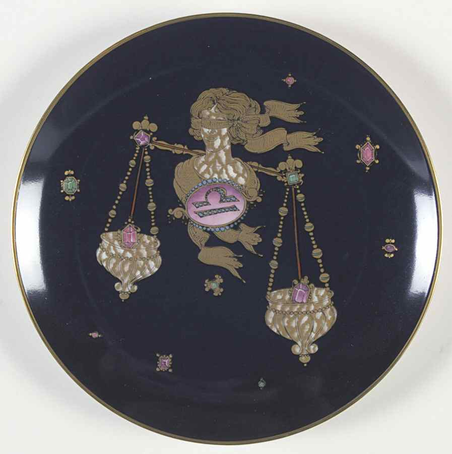 Zodiac Plate Libra - Boxed by Hutschenreuther-1