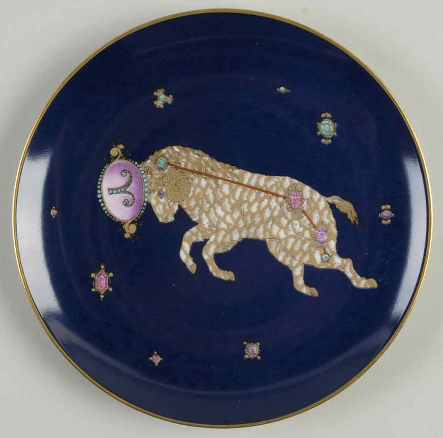 Zodiac Plate Aries - Boxed by Hutschenreuther-1