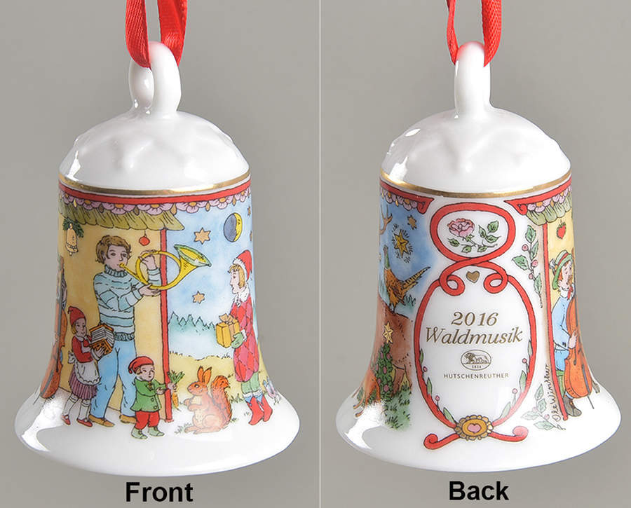 Annual China Christmas Bell Forest Serenade - Boxed by Hutschenreuther-1