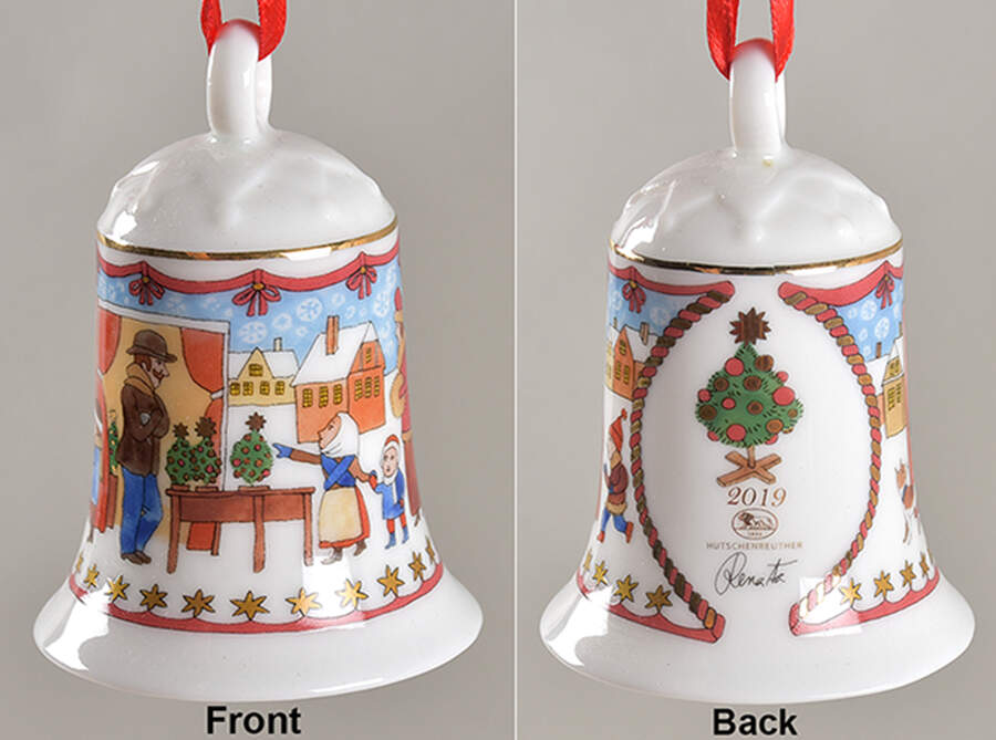 Annual China Christmas Bell Christmas Market - No Box 42 by Hutschenreuther-1