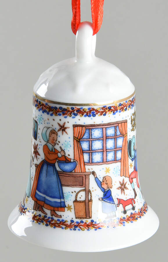 Annual China Christmas Bell Christmas Bakery - Boxed by Hutschenreuther-1