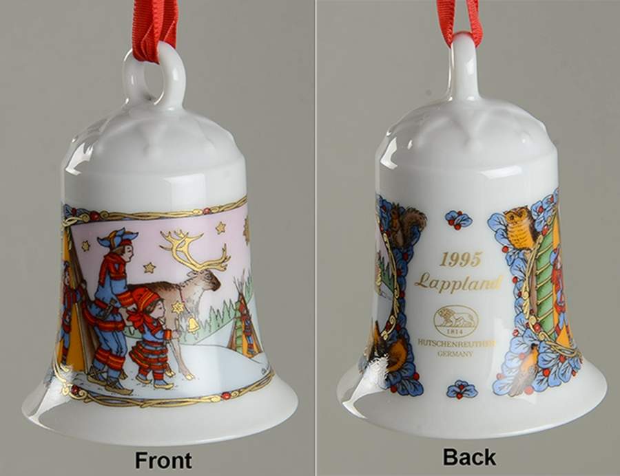 Annual China Christmas Bell Lappland - Boxed by Hutschenreuther-1