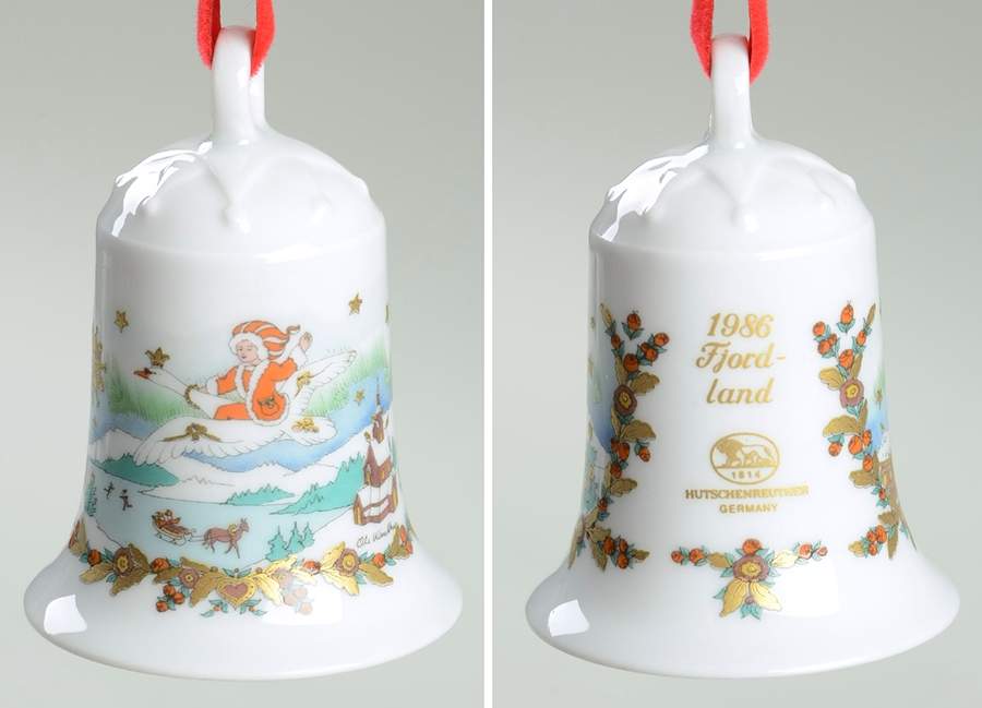 Annual China Christmas Bell Fjordland - Boxed by Hutschenreuther-1