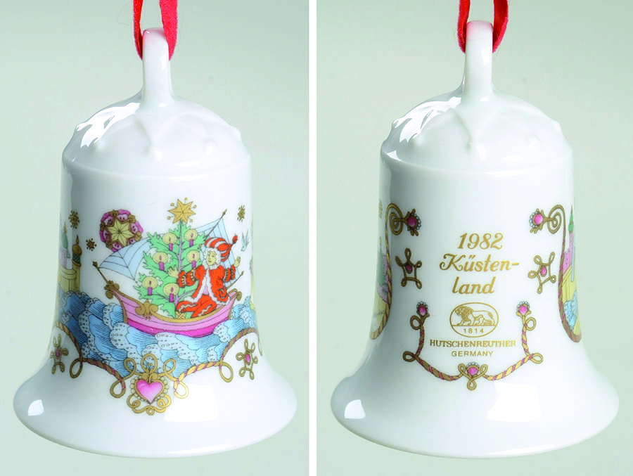 Annual China Christmas Bell Coastland - Boxed by Hutschenreuther-1