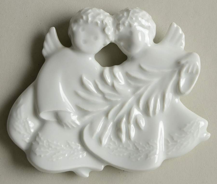 Christmas Ornament-Haviland Angels With Tree - Boxed by Haviland-1
