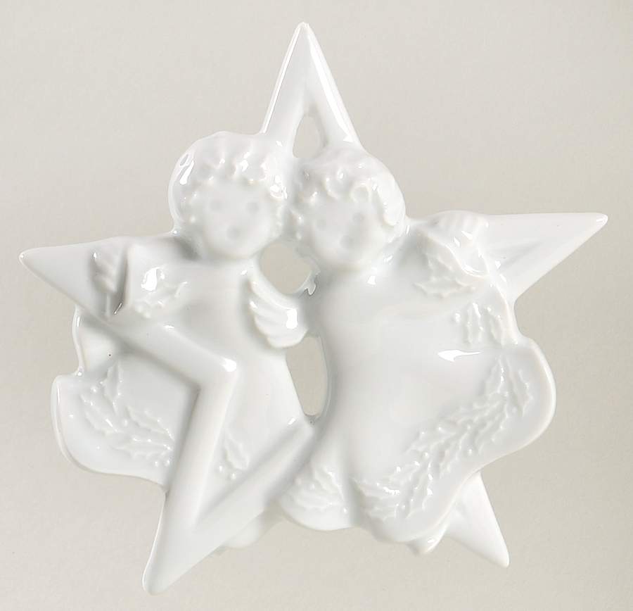Christmas Ornament-Haviland Angels With Star - No Box by Haviland-1