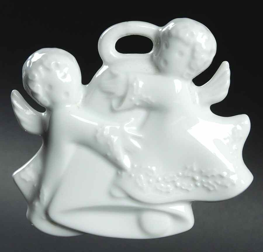 Christmas Ornament-Haviland Angels With Bell - No Box by Haviland-1