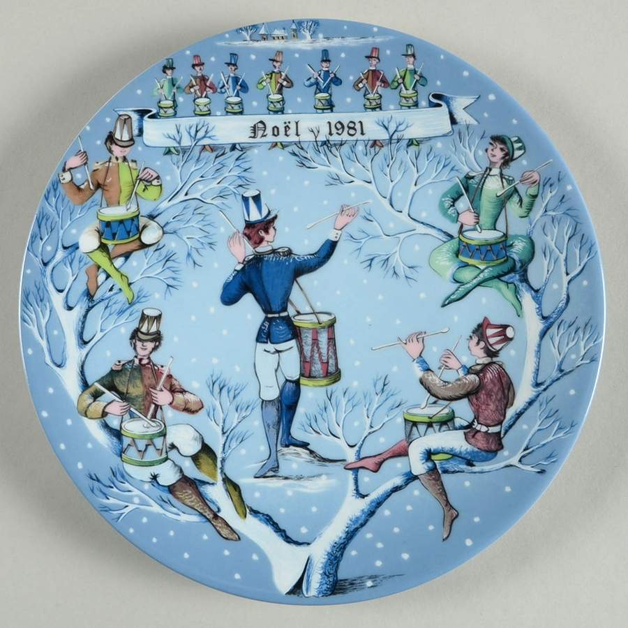 Twelve Days of Christmas-Haviland Twelve Drummers Drumming - Boxed by Haviland-1