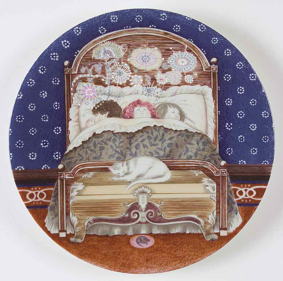 A Visit From Saint Nicholas The Children Were Nestled All Snug - Boxed by Haviland-1