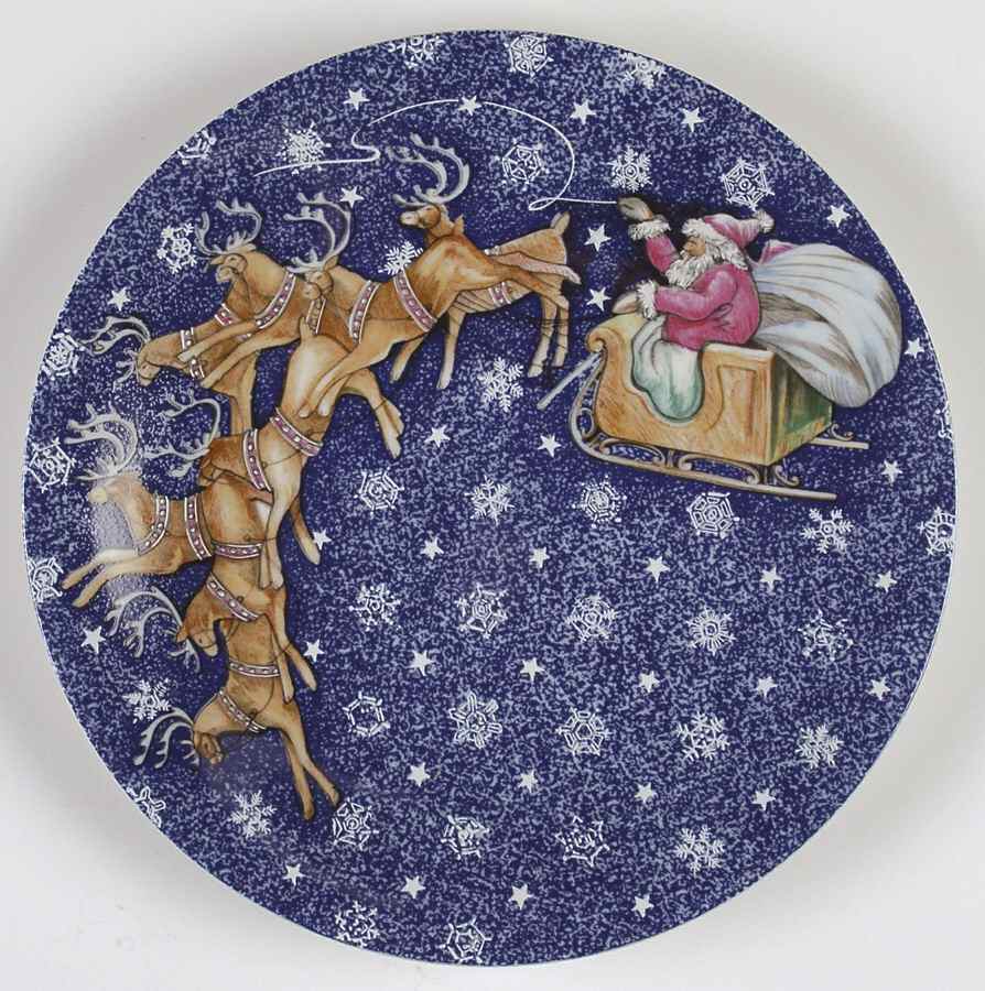 A Visit From Saint Nicholas But I Heard Him Exclaim As Drove Out Of  - Boxed by Haviland-1