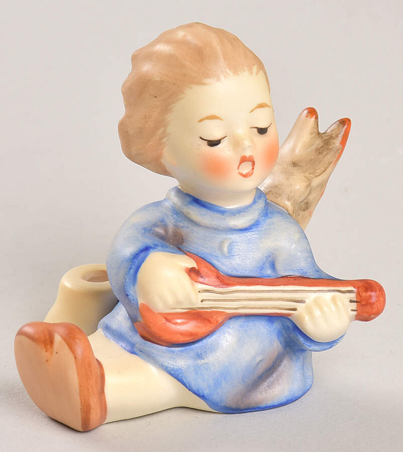 Joyous News-Angel with Lute Tm7-Joyous News Angel With Lute - Boxed by M.I. Hummel-1