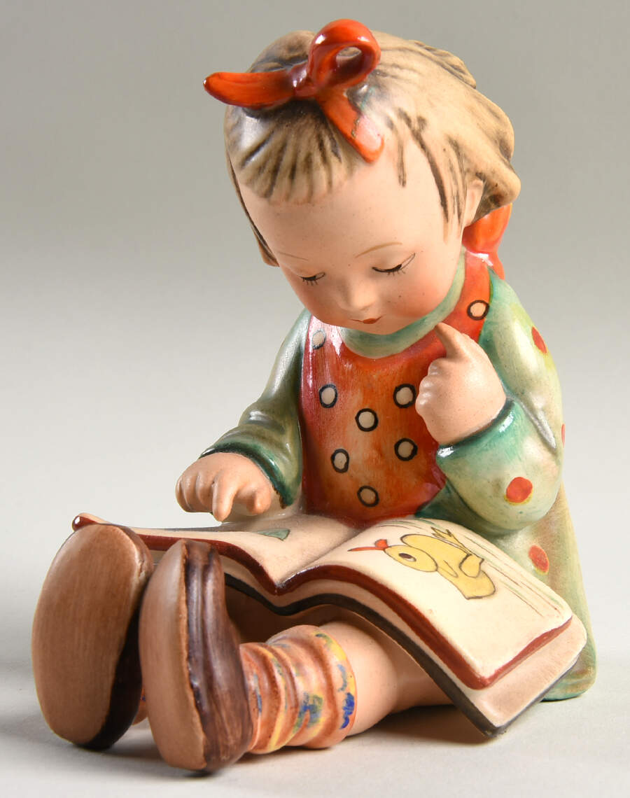 Book Worm Tm1-Book Worm - With Box by M.I. Hummel-1