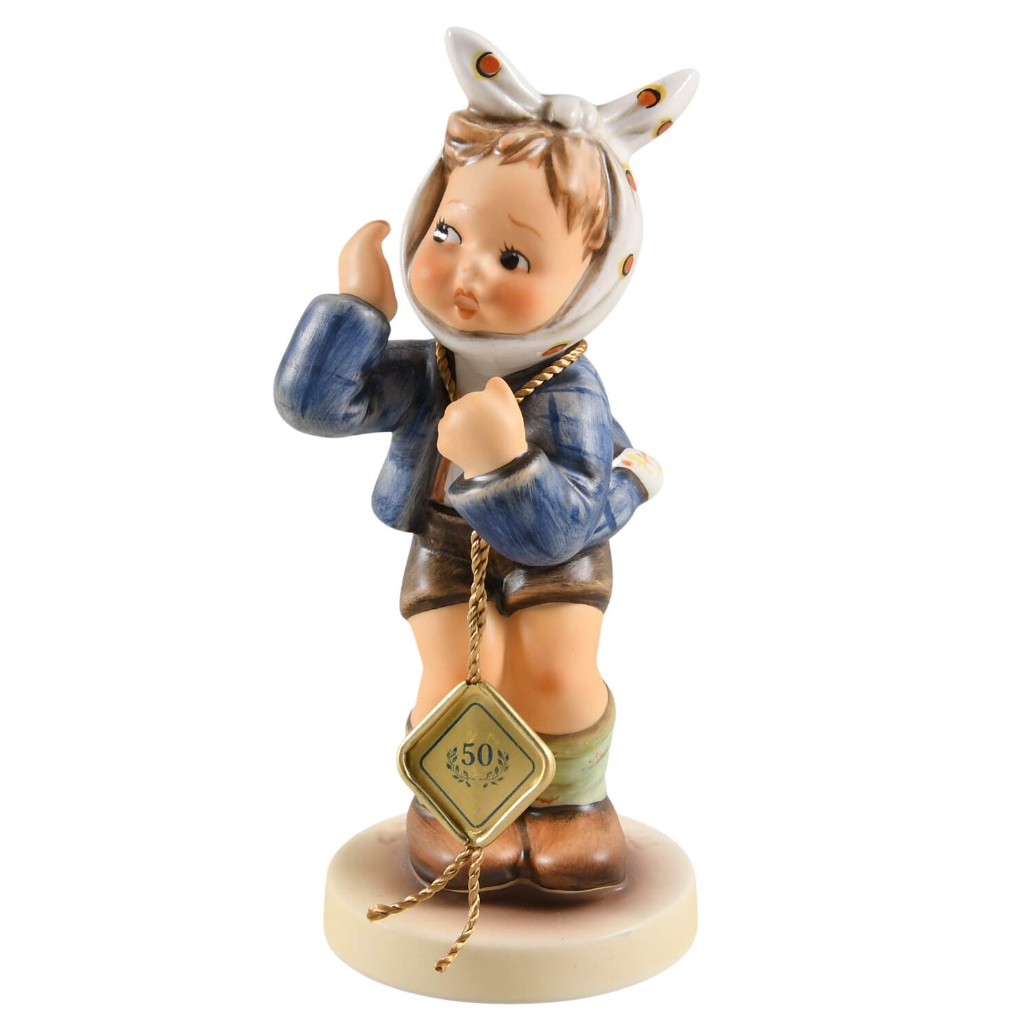 Boy with Toothache Tm8-Boy With Toothache - No Box by M.I. Hummel-1