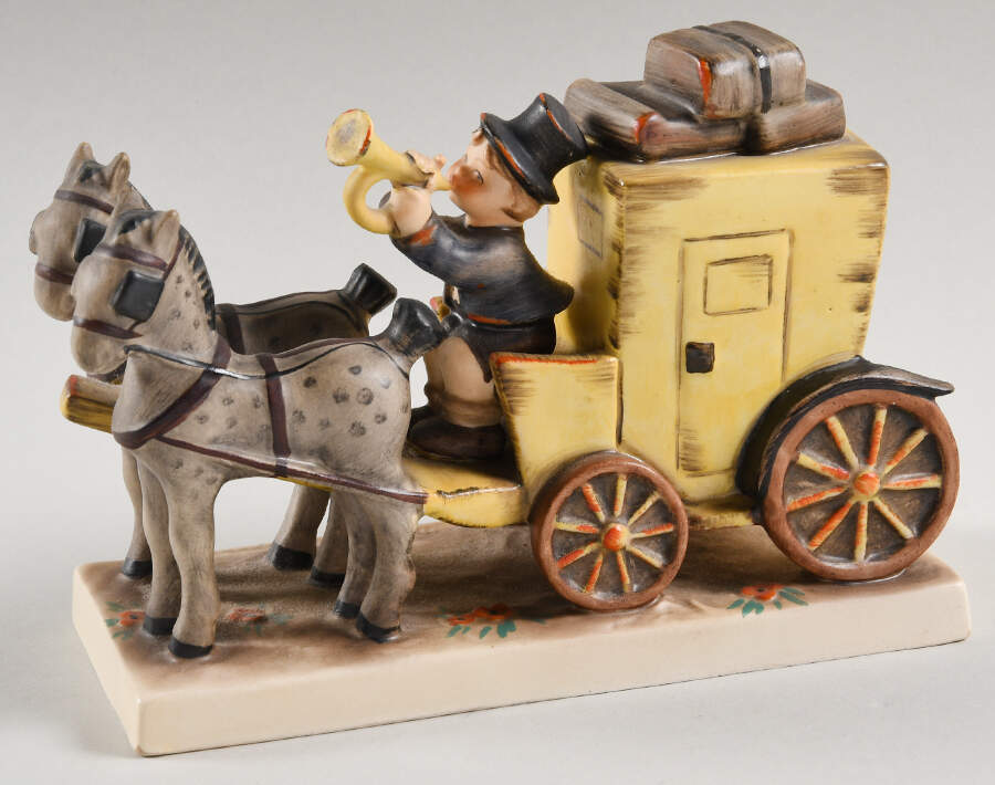 The Mail Is Here Tm3-The Mail Is Here - No Box by M.I. Hummel-1