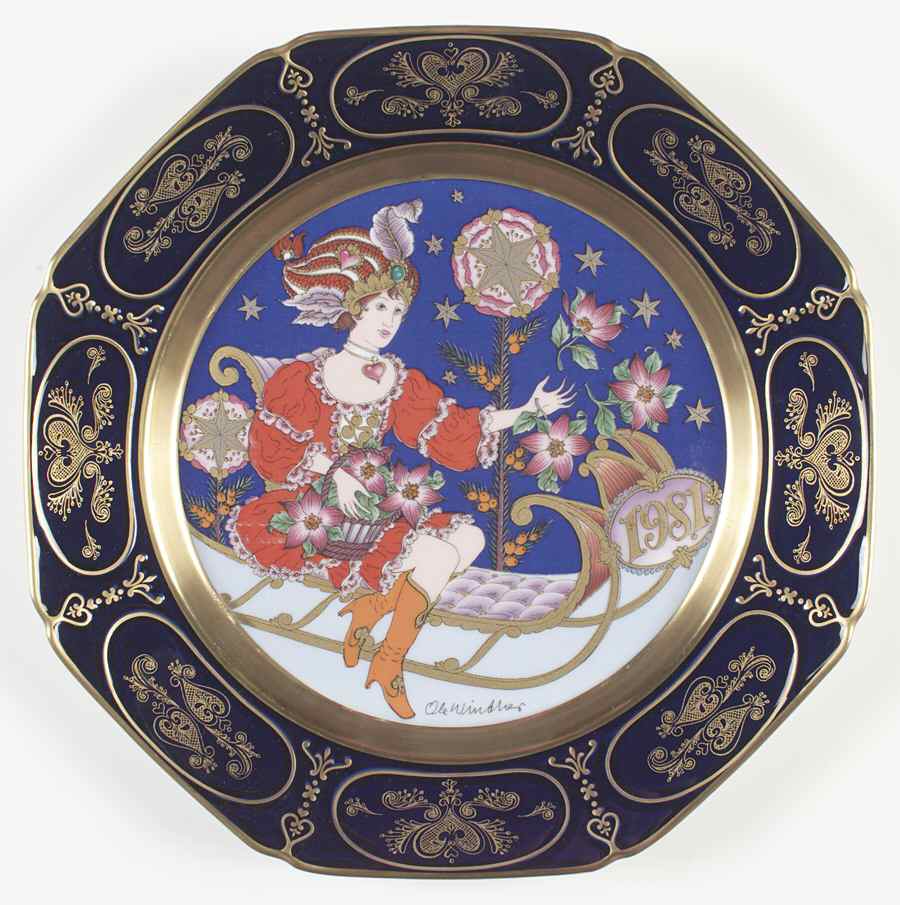 Ole Winther Christmas Series Christmas Sleigh - Boxed by Hutschenreuther-1