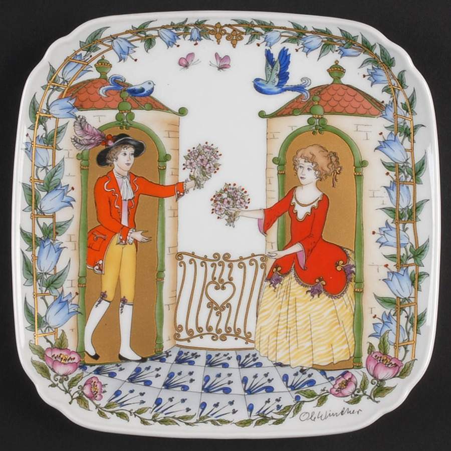 Ole Winther Friendship Plate - Boxed by Hutschenreuther-1