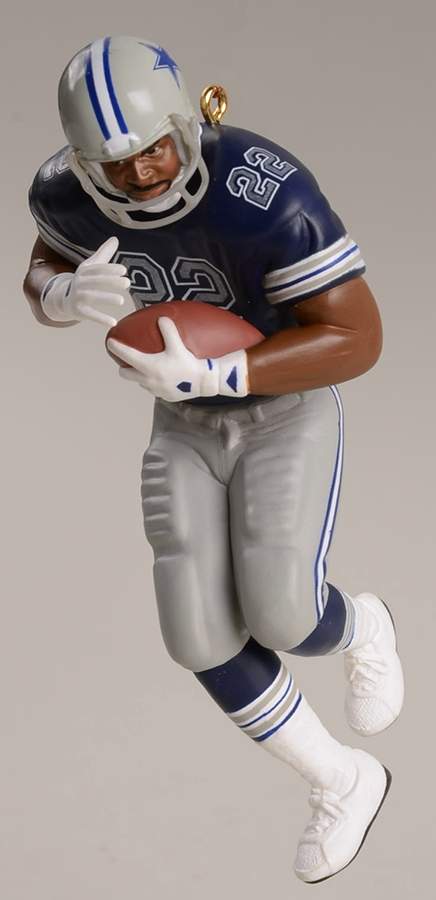 Football Legends Emmitt Smith-Dallas Cowboys - No Box by Hallmark Gold Crown-1