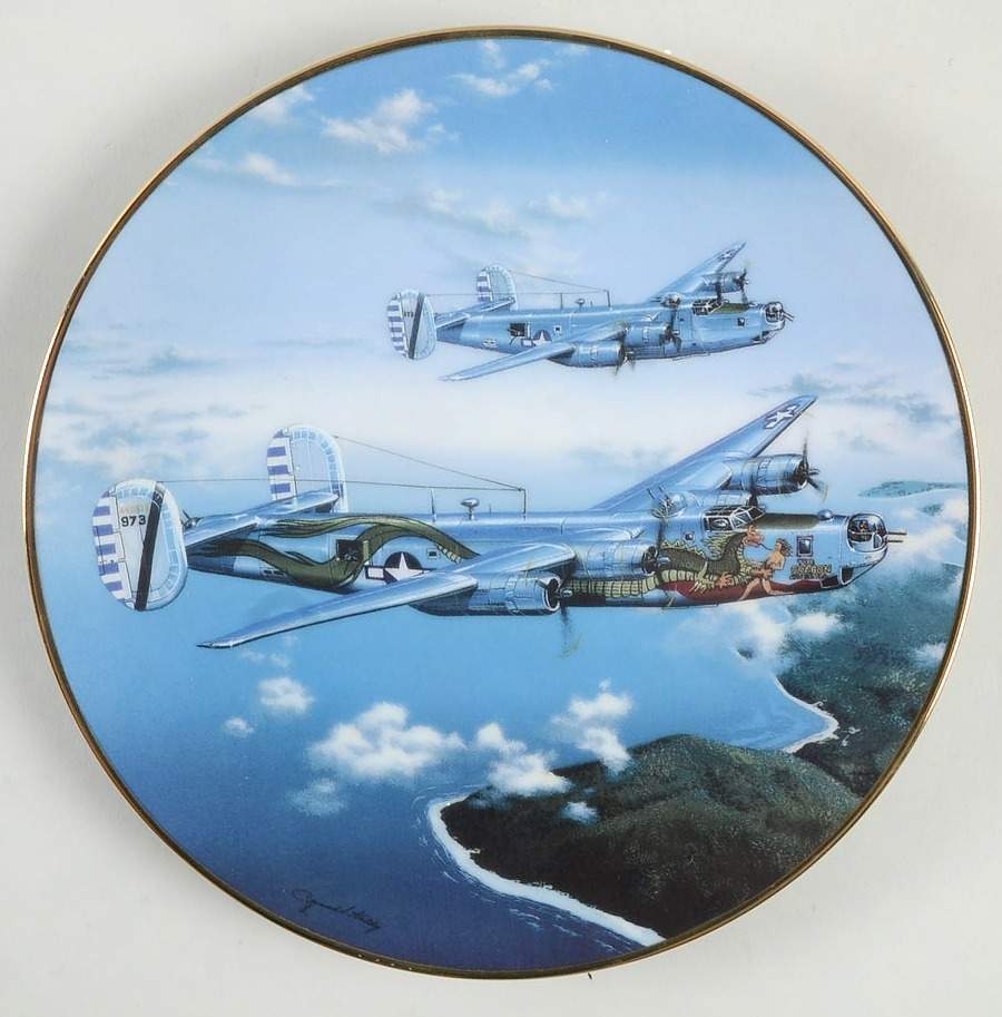 Great Fighter Planes of World War II Dragon & His Tail - No Box by Hamilton Collection-1