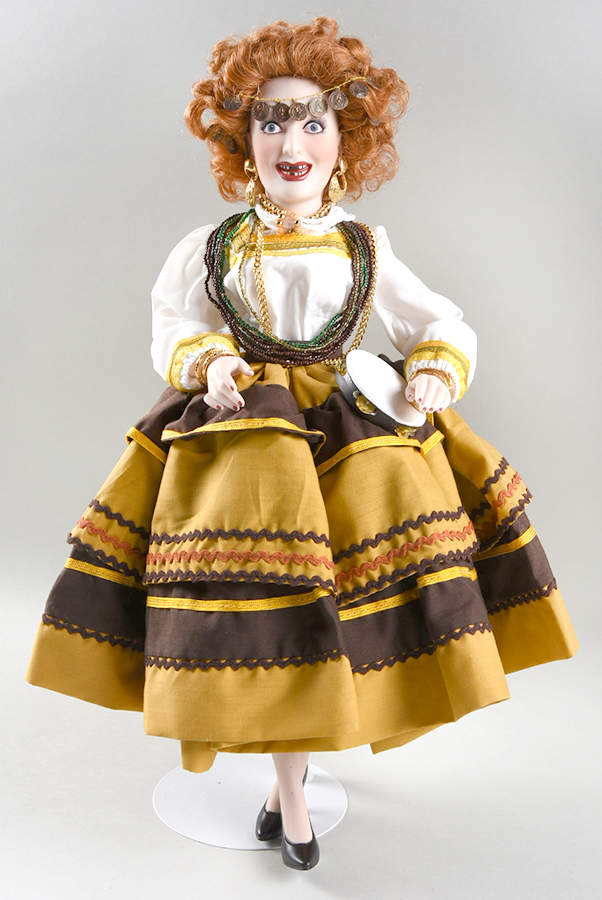 I Love Lucy-Porcelain Queen Of The Gypsies - Boxed by Hamilton Collection-1