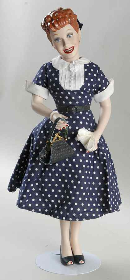 I Love Lucy-Porcelain Lucy - With Box by Hamilton Collection-1