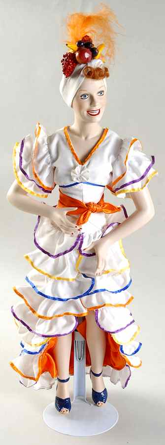 I Love Lucy-Porcelain Be A Pal - Carmen Miranda - Boxed by Hamilton Collection-1