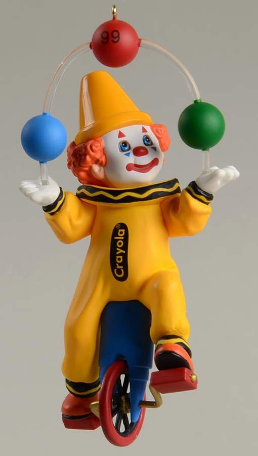 Crayola Crayons 1999-Clownin' Around - Boxed by Hallmark Gold Crown-1
