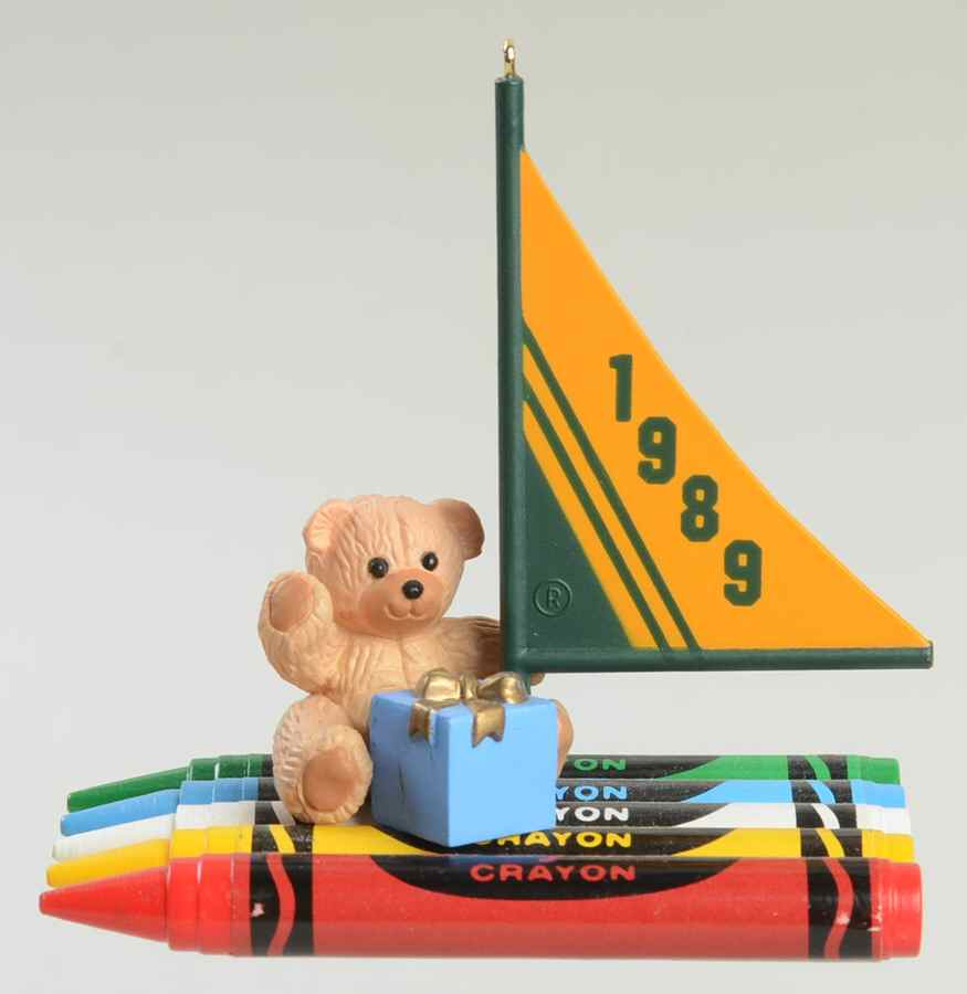 Crayola Crayons 1989-Bright Journey - No Box by Hallmark Gold Crown-1
