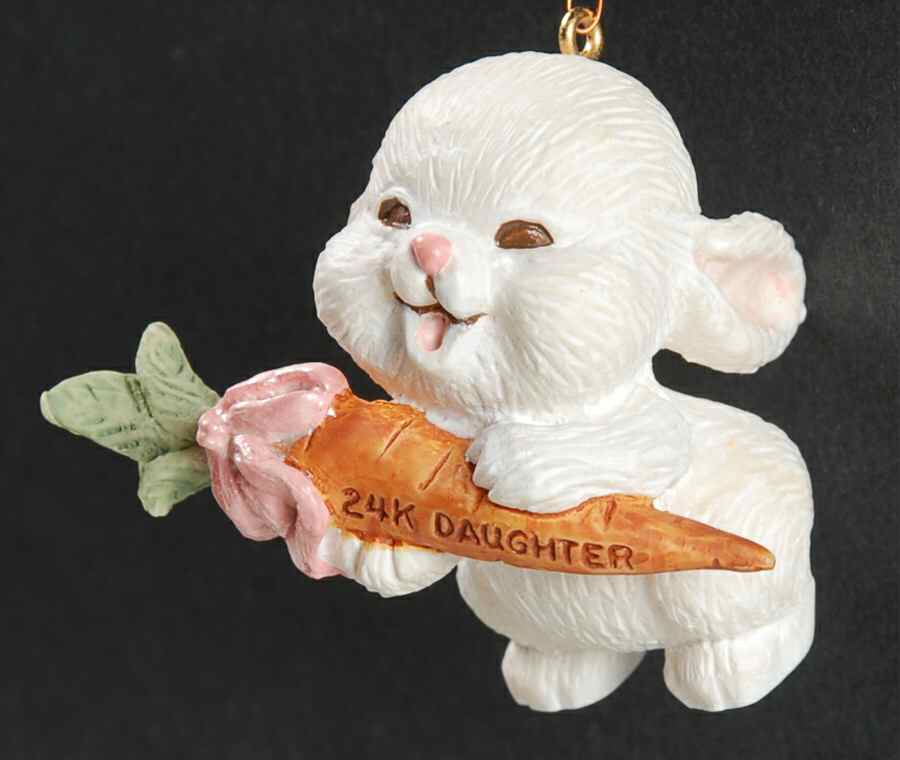 1990 Hallmark Easter Ornaments Daughter - No Box by Hallmark Gold Crown-1