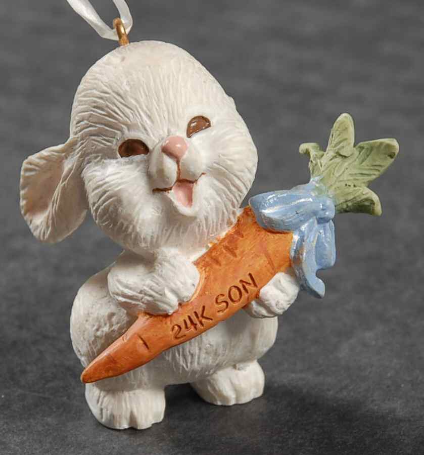 1990 Hallmark Easter Ornaments Son - No Box by Hallmark Gold Crown-1
