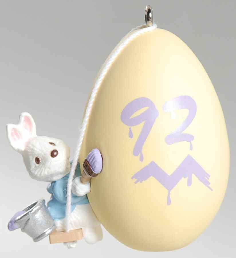 1992 Hallmark Easter Ornament Eggpert Painter - No Box by Hallmark Gold Crown-1