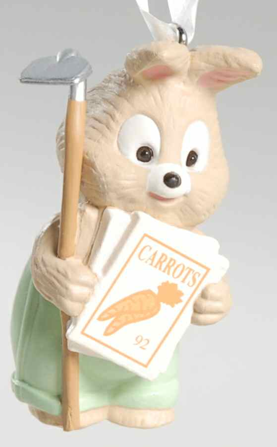 1992 Hallmark Easter Ornament Cultivated Gardner - Boxed by Hallmark Gold Crown-1