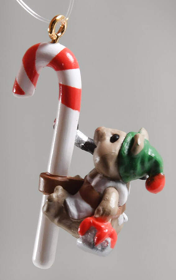 1997 Hallmark Christmas Ornaments Peppermint Painter - No Box by Hallmark Gold Crown-1