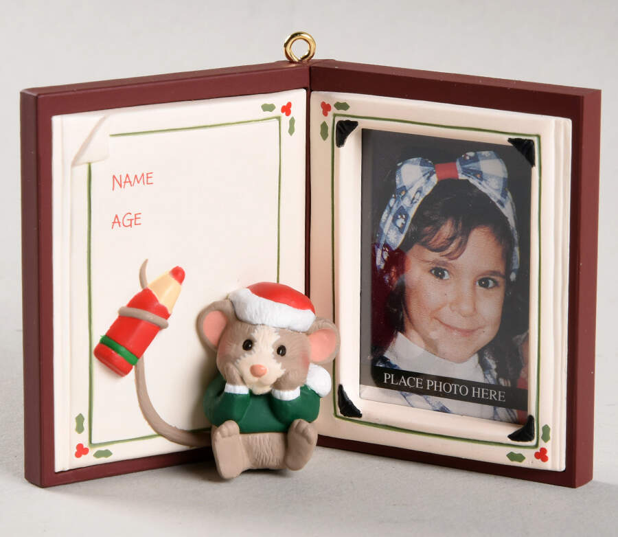 1997 Hallmark Christmas Ornaments Book Of The Year - Boxed by Hallmark Gold Crown-1